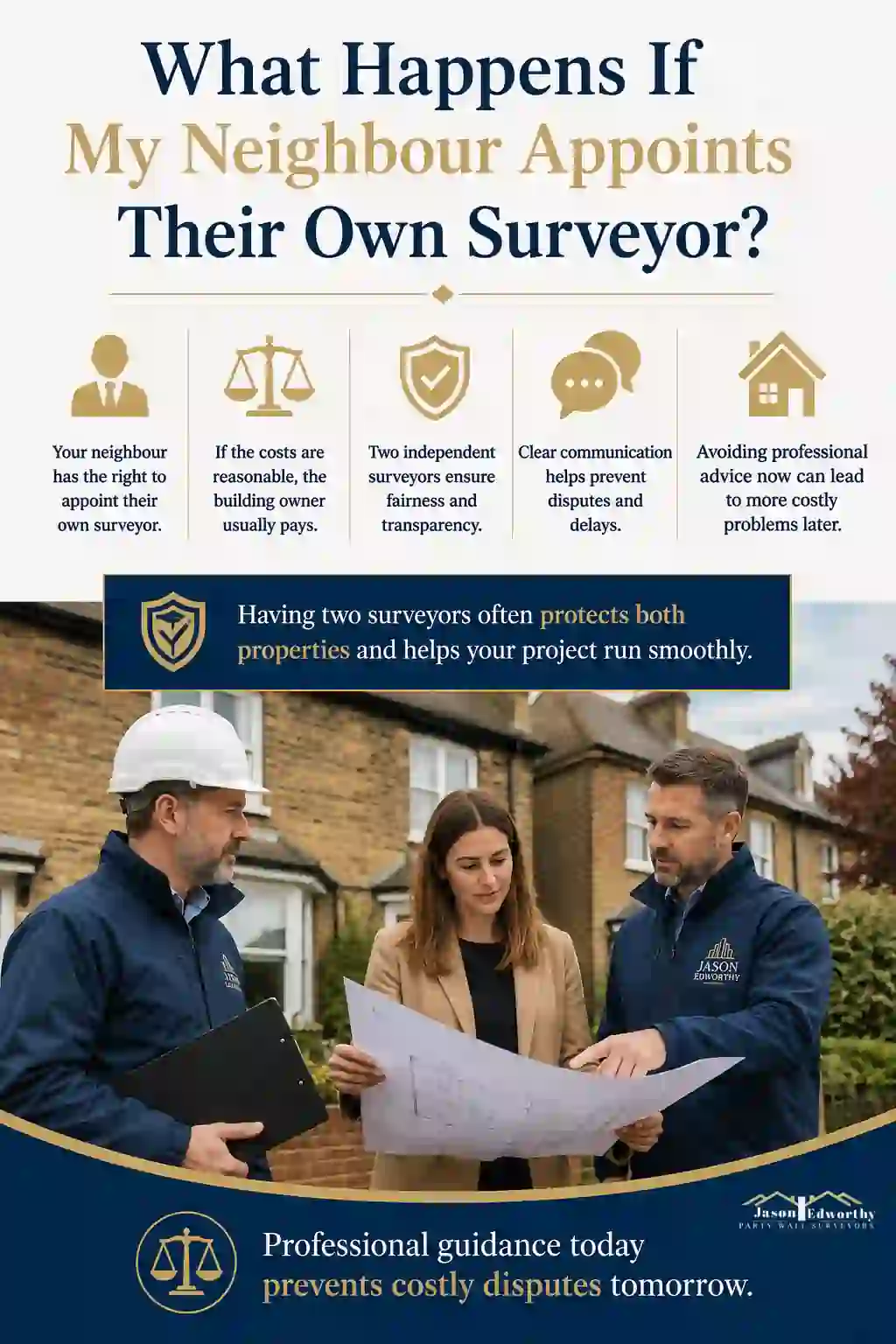 What Happens If My Neighbour Appoints Their Own Surveyor West Yorkshire?